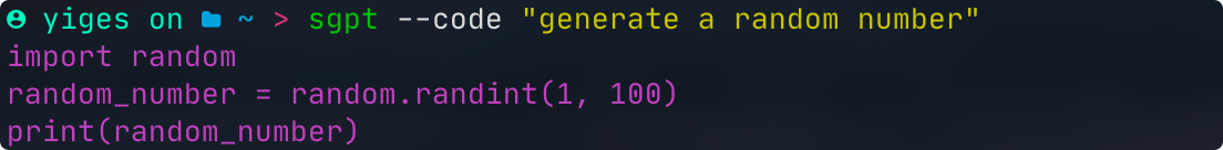 Code Gen
